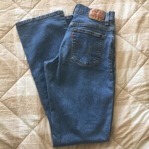 Levi's 550 Classic Relaxed Bootcut Quality Comfortable Jeans size 6 Long